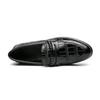 Men’s Penny Loafer Black Leahter Dress Formal Business Shoes Tuxedo Wedding Shoes Over Sized