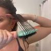 Perie pentru păr creț Peri moi Masaj pentru scalp Femei Fete Bounce Curl Definitor Modelare Styling Pieptene de descurcare Instrument de coafură
