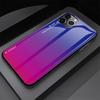 For iPhone 12 11 Pro Max Deksel Gradient Herdet Glass Deksel For iPhone X XR XS Max 7 8 6 6s 7Plus 8Plus 11 Pro Max 12 Mini Deksel