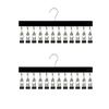 Natural Wood Cap Holder 12 Strong Clips For Baseball Hats Baby Caps Wooden Underwear And Gloves Trouser Clip