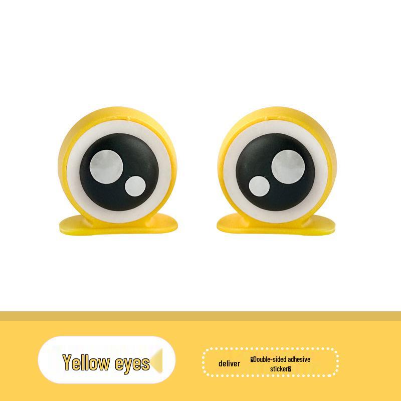 Electric Vehicle Cute Ears & Wings Universal Stickers for Helmet Decoration