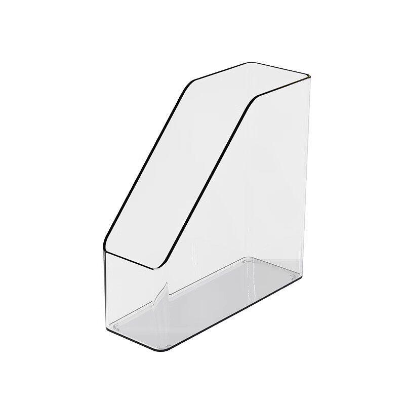 Acrylic Transparent Bookends & Document Organizer for Desk