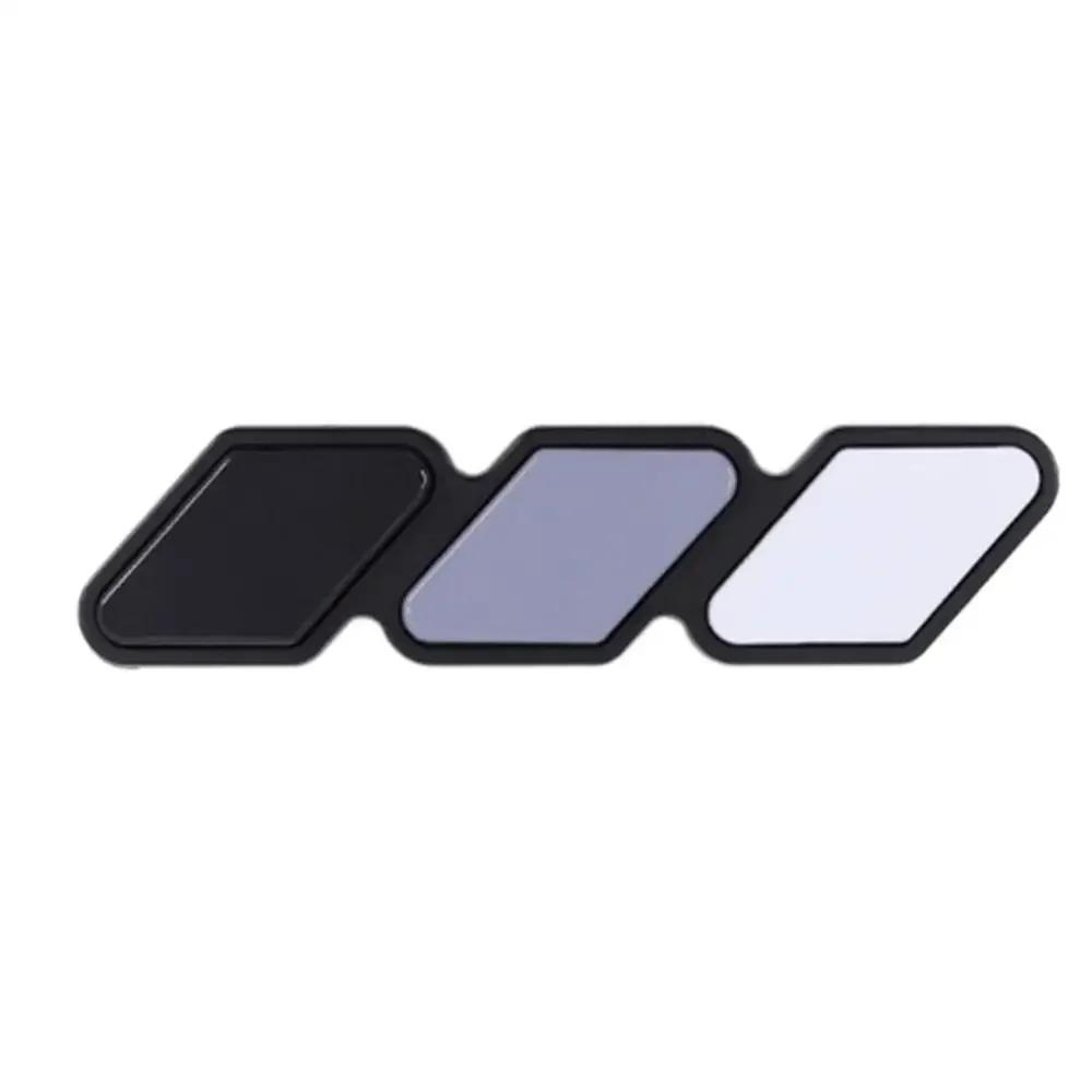 3 Colors Grille Badge Emblem For Toyota Tacoma Tundra 4Runner TRD Highlande Rav4 CHR Strip Air Inlet Auto Car Accessories