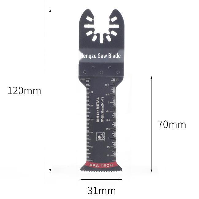 31mm Ultra-Long Multi-Functional Oscillating Saw Blade Set for Woodworking and Metal