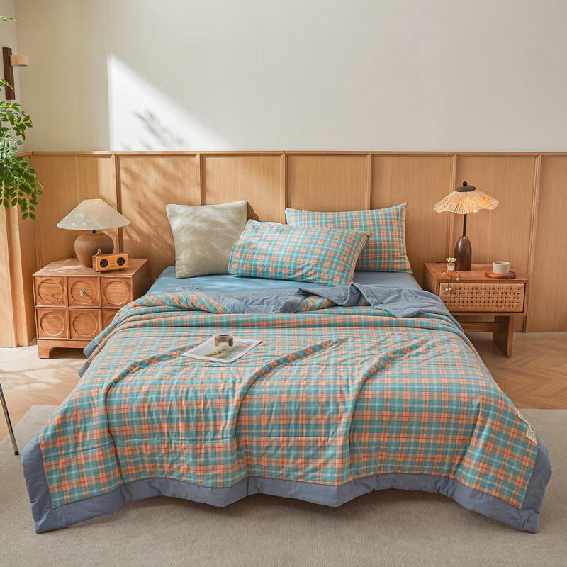 

Хуася Шэнцзинь Цветок Бабочка Стиранный Хлопковый Плед