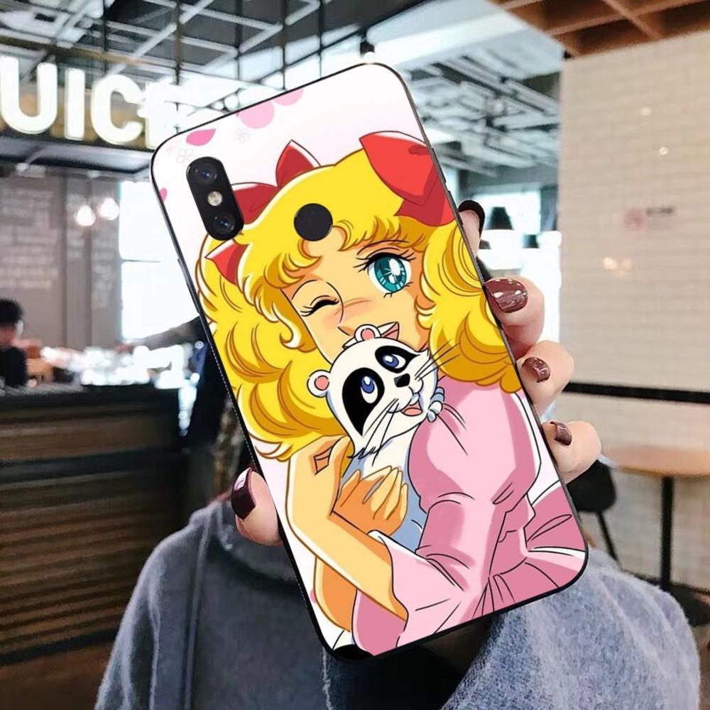 Anime Manga Candy Phone Case For Xiaomi Mi 5X 8 9 10 11 12 Lite Pro 10T PocoX3pro PocoM3 Note 10 Pro Lite