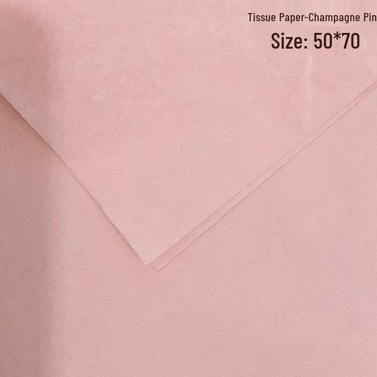 Pink Tissue Paper for Cake Baking, Gift Wrap, Bouquets, and Flower Art Decorations