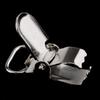20 Pieces 1'' Metal Pacifier Suspender Clips Webbing Strap Holder Craft Hooks Silver