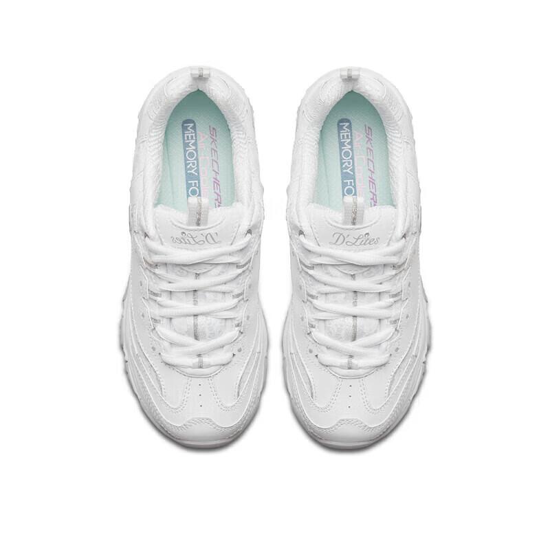Skechers Women's Shoes, Autumn Thick-Soled Shoes, Versatile Shoes, Soft-Soled Casual Sneakers