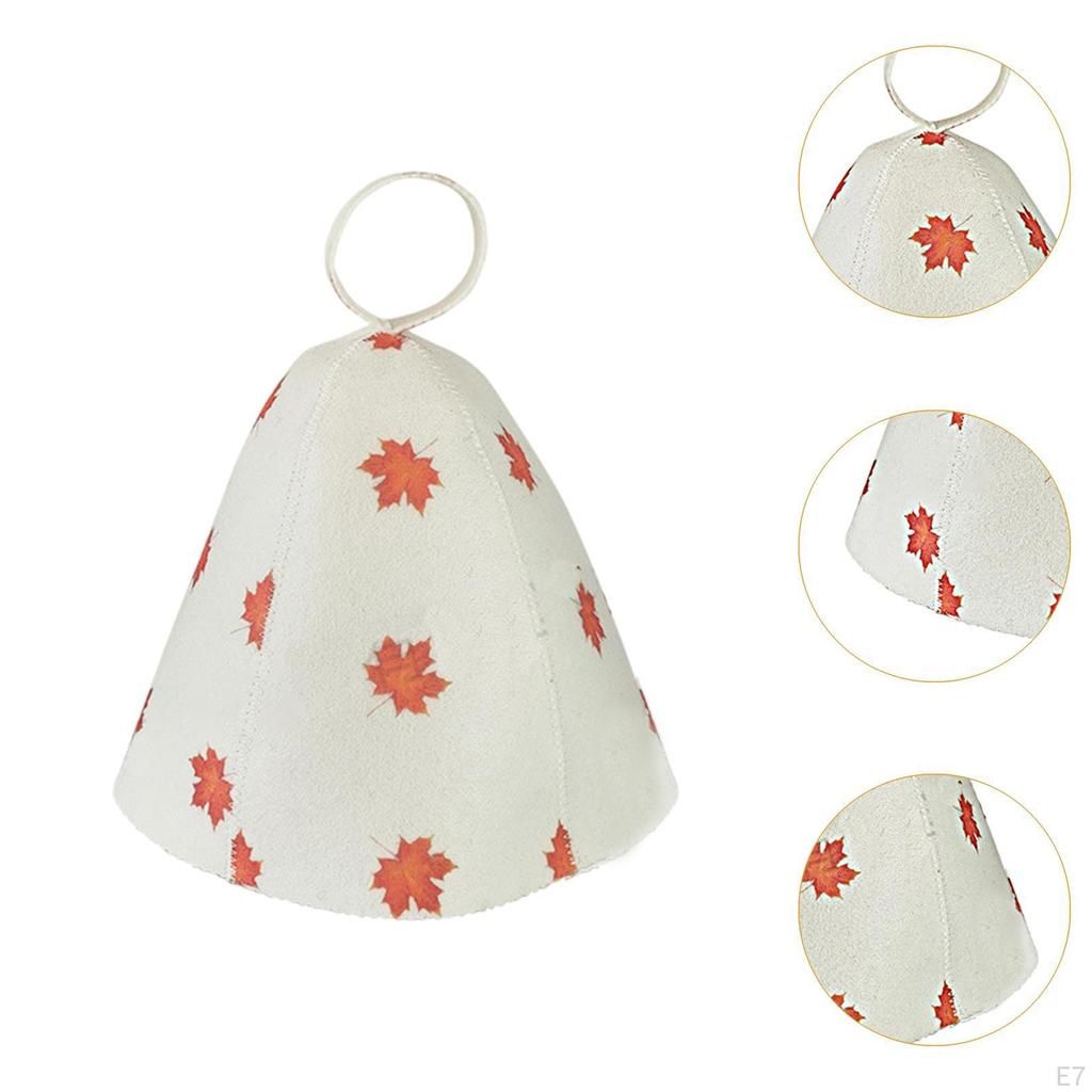 Felt Sauna Hat for Men and Women Protecting from Heat in Russian Bath House