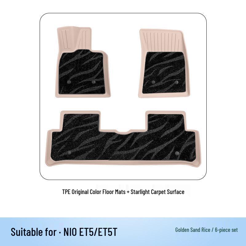 TPE Full Coverage Car Floor Mats for 23-25 NIO ES6, EC6, ET5T