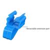 4 PCS Black Blue Aquarium Tube Clamp Plastic Fish Tank Water Pipe Mounting Clip  Fish Tank