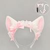 Süßes Japanisches Kawaii Katzenohren Stirnband Schwanz Set Lolita Mode Cosplay Kostüm Zubehör