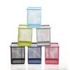 Simple Iron Mesh Pen Holder - Student Stationery Metal Mesh Art Desktop Organizer