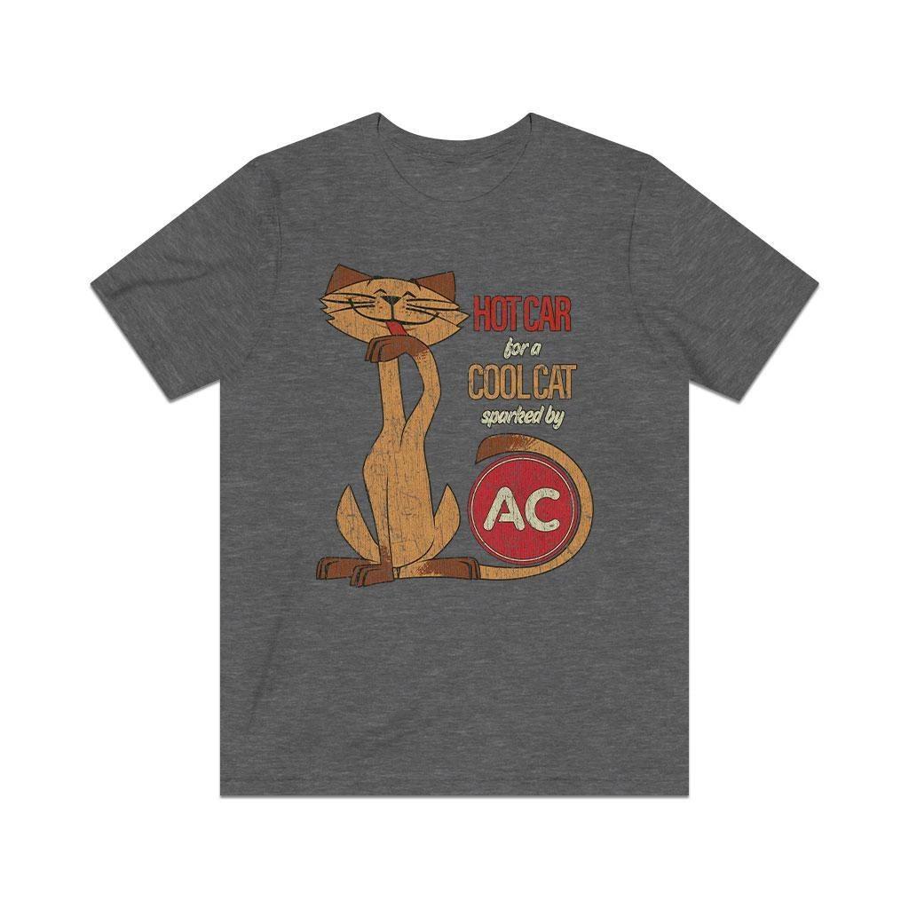Cool Cat Spark Plugs 1962 Vintage Men s T shirt S