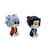 Model Toy Gift Anime JJK Figure Geto Suguru Look Up Figure Q Edition Satoru Gojo Figure Geto and Gojo Action Figure Sitting Pose