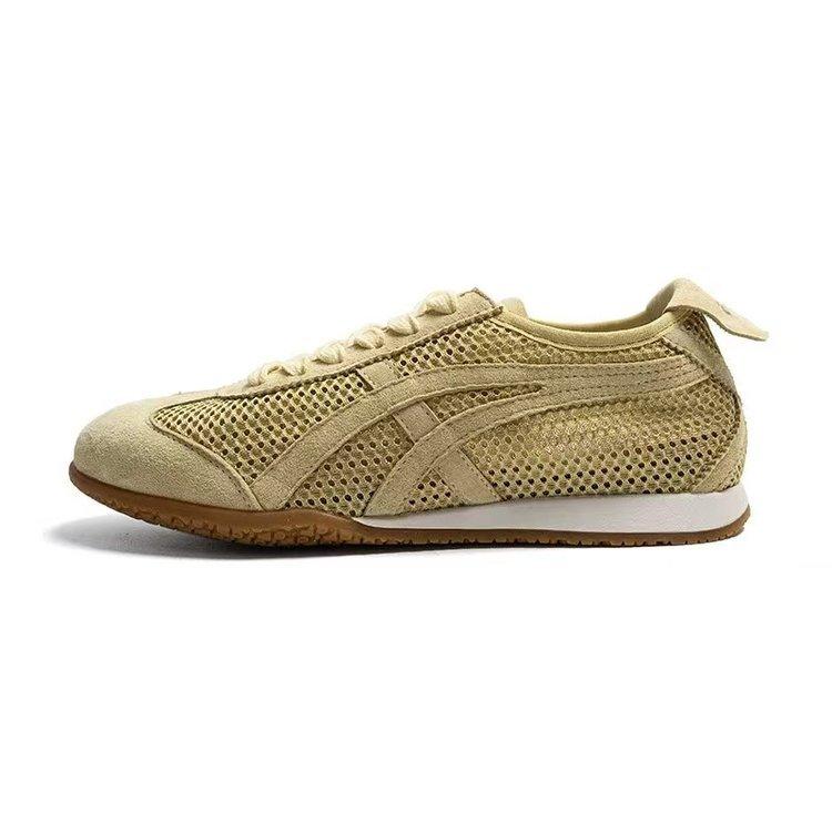 Leather Casual Sports Flat Bottom Running Thick Baseplate Shoes Summer Thin Single Net Soft Sole Mesh Forrest Gump Training Shoes Women