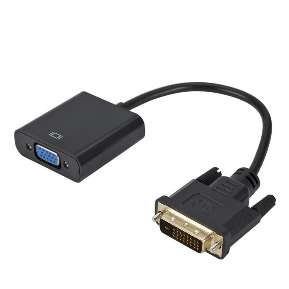 DVI Input DVI-D DVI To VGA Converter VGA Output DVI To VGA Converter  Notebook