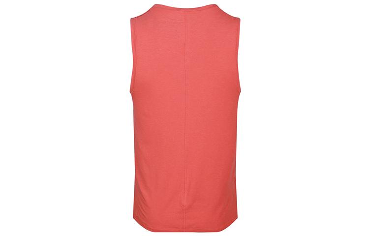 Nike Dri Fit Tank Tops Men's Ash Red Crew Neck Moderate Racerback BV4037-814