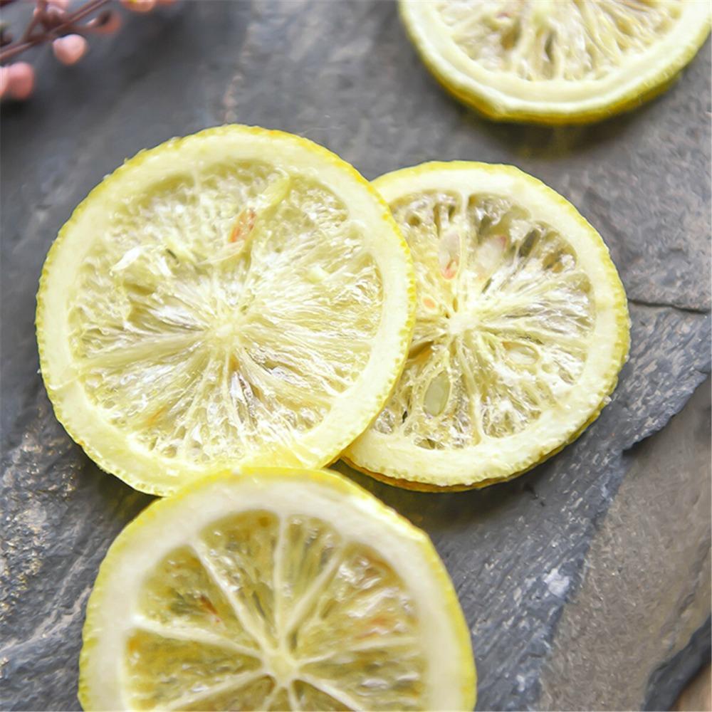 Dried Lemon Fruit Tea Sliced Lemon Herbal Tea Fresh Soaked Flavor Hot Drink