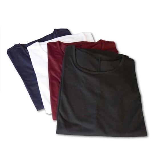 Καλοκαιρινό ανδρικό μπλουζάκι με στρογγυλή λαιμόκοψη καθαρού χρώματος ακανόνιστο στρίφωμα κοντό μανίκι Slim εφαρμογή Πουλόβερ μεσαίου μήκους Casual