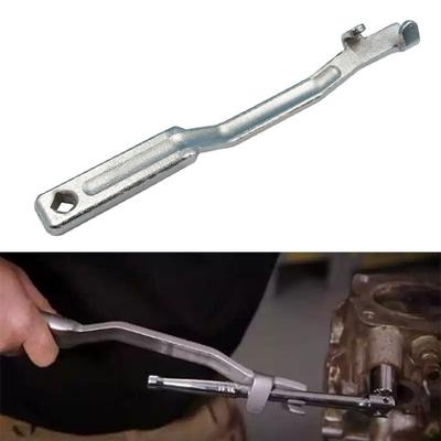 For Adjustable Torque Wrench Extension Lever Arm Tool Steel Extension Rod for Easy Tightening and Loosening Tasks