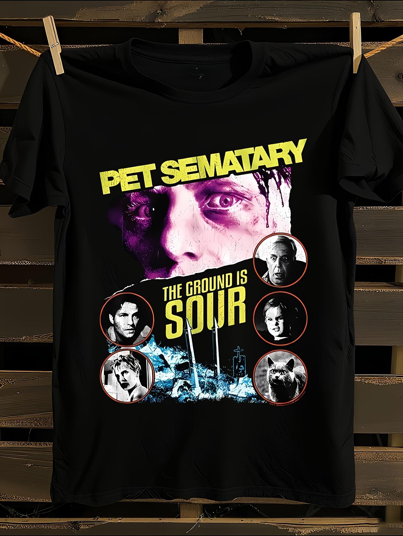 and Pet Sematary The Ground Is Sour Movie T-shirt XL