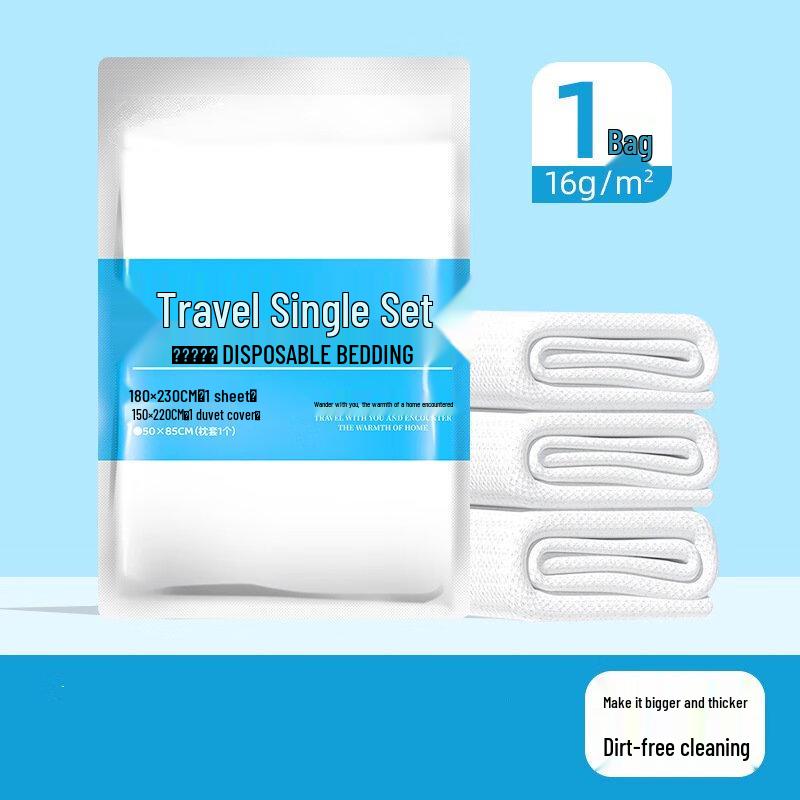 Disposable Travel Bedding Set