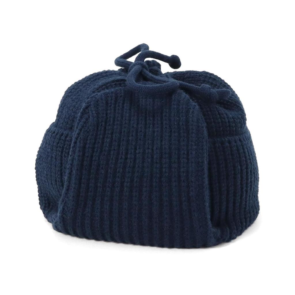 New Era Free Basic Cuff Knit Trapper NVY Knit Warm and Cold Navy Cap, Weather,