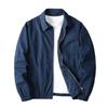 2024 Men's Retro Washed Distressed Jacket - Versatile Long Sleeve Casual Outerwear