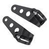 Support de phare de moto 35 43 mm Kit de collier de serrage pour tube de fourchette Noir pour Chopper Cafe Racer