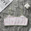 Canottiera a fascia con spalline per bambine e preadolescenti - Fase 1