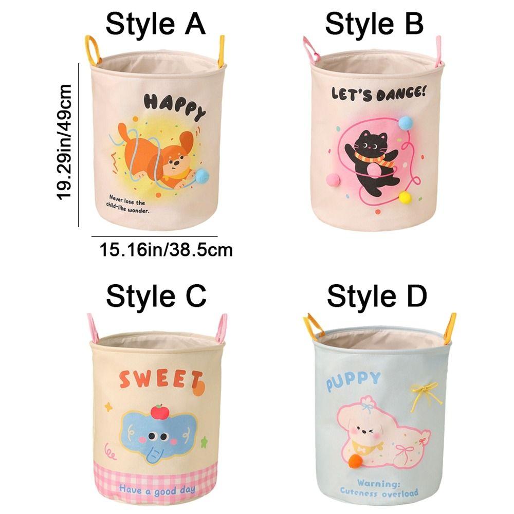Non-woven Fabric Dirty Clothes Storage Basket Large Capacity Dirty Clothes Organizer  Bathroom