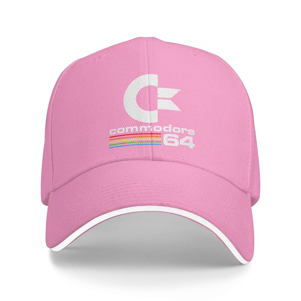 Nuovo Arrivo Cappellini da Baseball Vintage Commodore 64 Logo Indossare per Unisex Donna Cappellino da Golf Classico Retro Amiga C64 Cappellino Snapback Regolabile