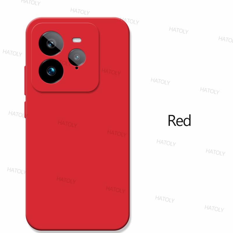 For Realme GT 7 Pro Case Realme GT 7 Pro Cover Bumper Shockproof TPU Liquid Silicone Protective Phone Back Cover Realme GT 7 Pro