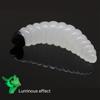 125Pcs Fishing Baits Lures Set Wackier Lures Trouts Fishing Worm Lures Worm Fishing Lures Soft Silicone Fishing Lures