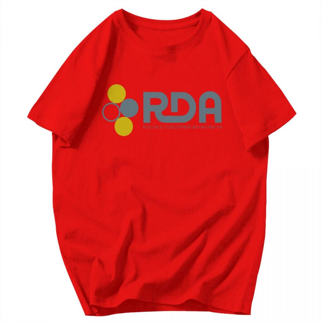 Men T Shirt RDA Company Resources Development Administration From Avatar Movie Summer Y2K Graphic Tees Unisex Clothing T Shirts