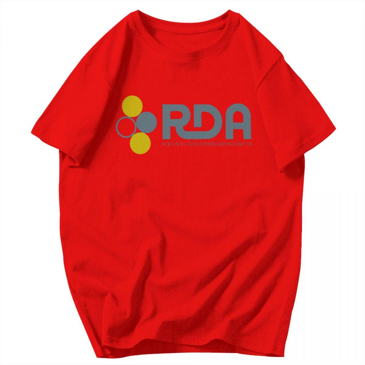 Men T Shirt RDA Company Resources Development Administration From Avatar Movie Summer Y2K Graphic Tees Unisex Clothing T Shirts S