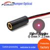 8x22mm Glass Lens 650nm 5mW Red Laser Pointer Module