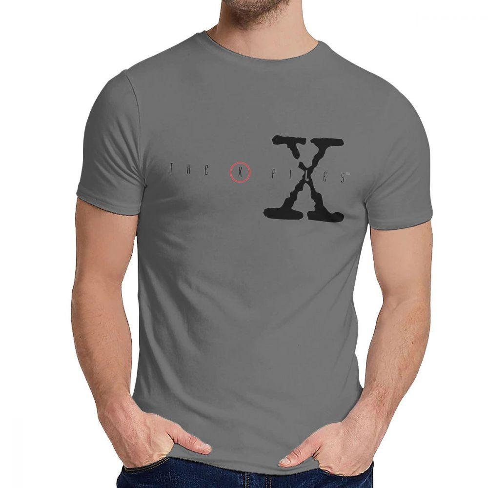 Summer The X Files Tee Shirt For Male Crazy Natural Cotton Short Sleeve O Neck