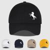 MLFO Galloping Horse Print SoftTop Baseball Cap Minimalist and Stylish Daily Commute Equestrian Activities Fathers Day Gift