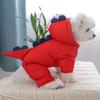 [Extremely Thick] Pet Ring Winter Thickened Four-legged Cotton-padded Clothes, a Large Collection of Teddy Bear Cute Pet Dog Clothes