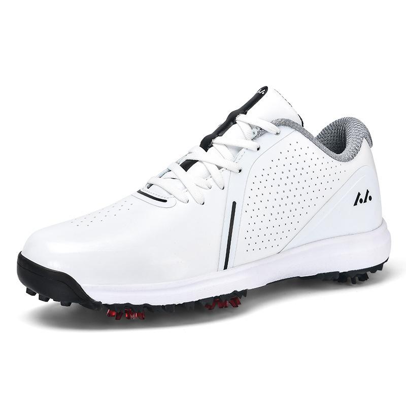 New Professional Golf Shoes Men's Large Size Microfiber Leather Surface Breathable Non-slip Outdoor Casual Sports Shoes