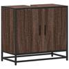 VidaXL Bathroom Vanity Unit Brown Oak 65x33x60 Cm, Bathroom Sink Cabinet, Bathroom Furniture 849268