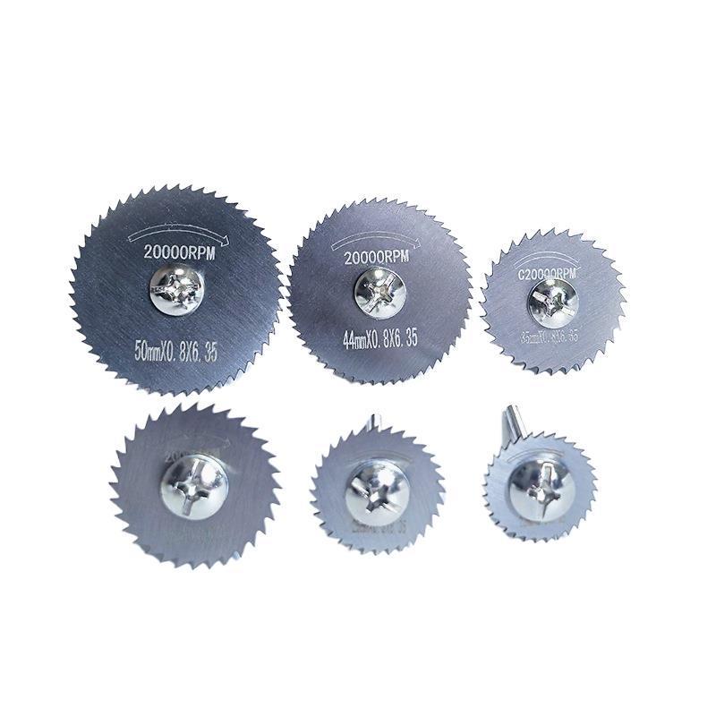 High-Speed Steel Circular Saw Blade for Handheld Drill & Electric Grinder (Wood, Plastic, Metal)