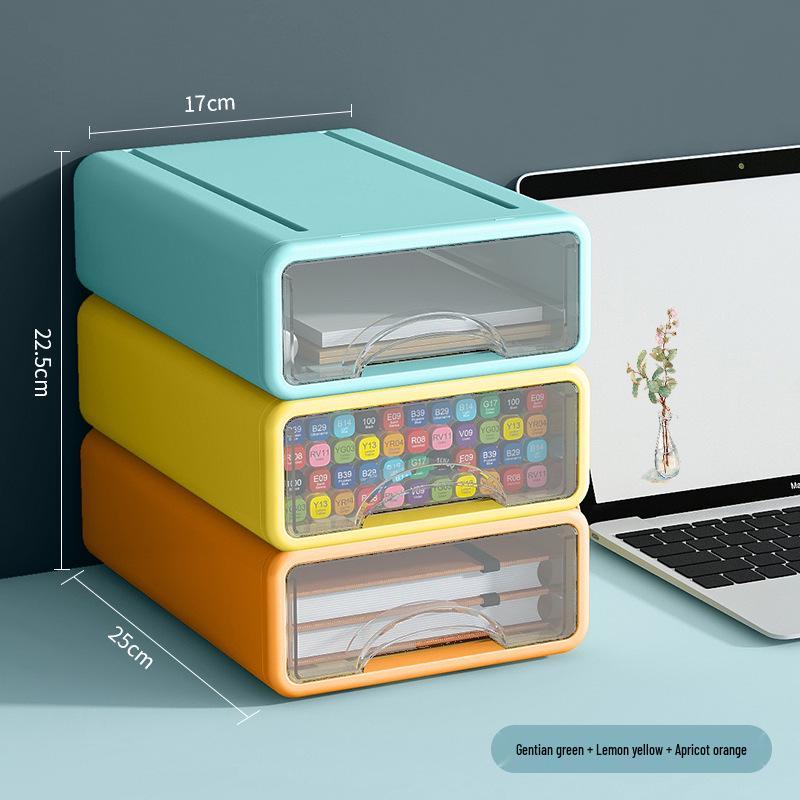 Desktop Drawer Organizer for Cosmetics and Stationery