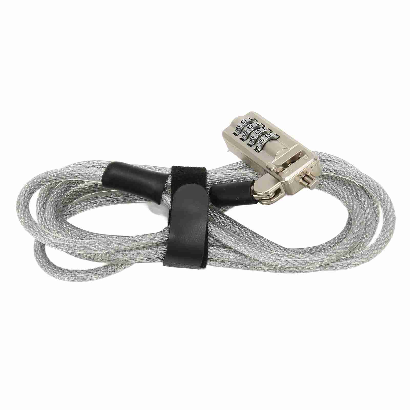 Laptop Cable Lock Theft Deterrent Keyless Lock Laptop Lock Security Cable with 4 Digit Password Protections for