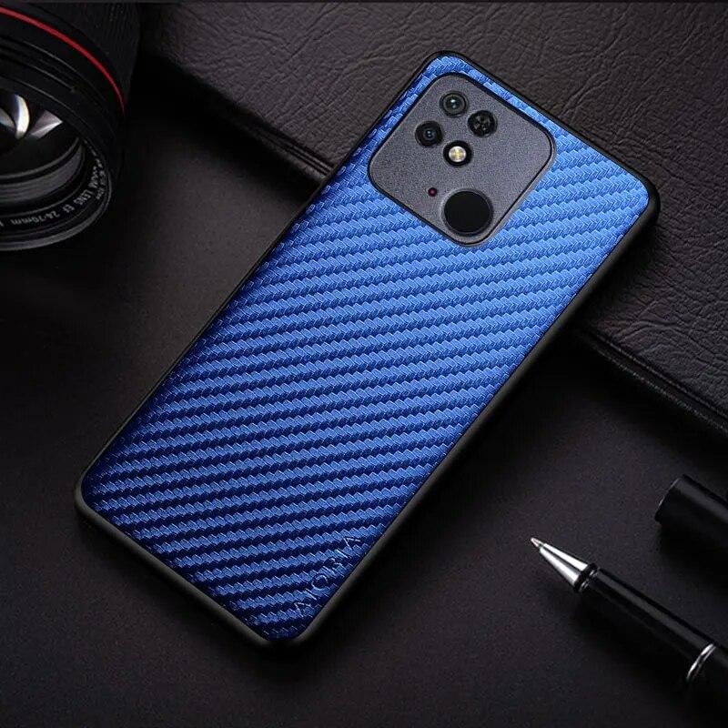 

Чехол для телефона с текстурой углеродного волокна для Xiaomi Redmi 10C 10A, модный дизайн, задняя крышка, чехол для Redmi 10C 10 C 10A 10 A, чехол Redmi 10A