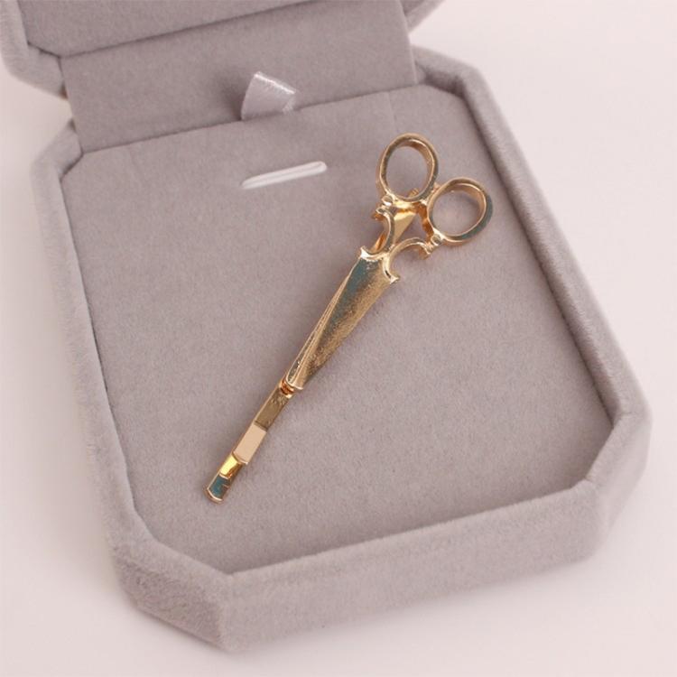 2 PCS Retro Word Hair Ornaments Personalized Hair Clips(Silver)