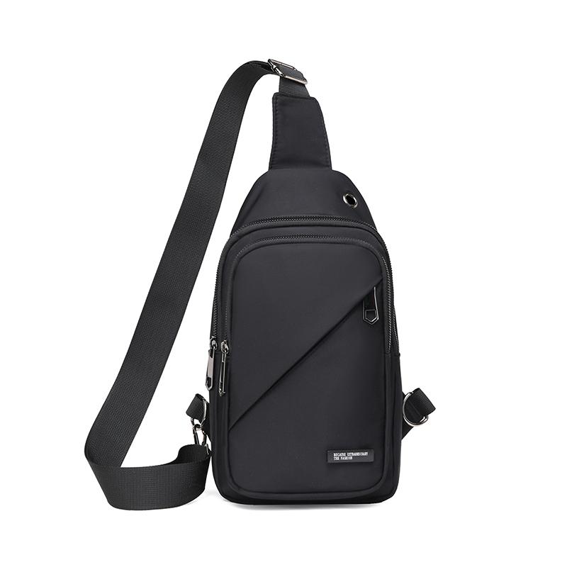 Men's Crossbody Bag Outdoor Shoulder Bag Commuter Waterproof Multifunctional Chest Bag